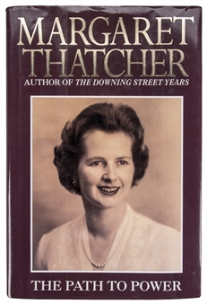 1995 Margaret Thatcher Autographed "The Path to Power" Hardcover Book (JSA)